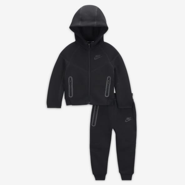 Bebe e infantil 0 3 anos Negro Tech Fleece Conjuntos. Nike US